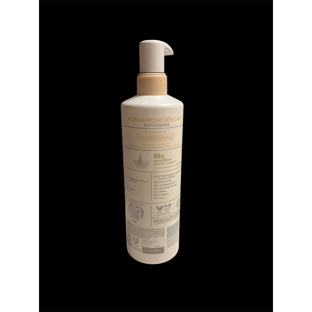 1x Dove Eczema-Prone Skin Care Body Cleanser 17.5 fl oz New
